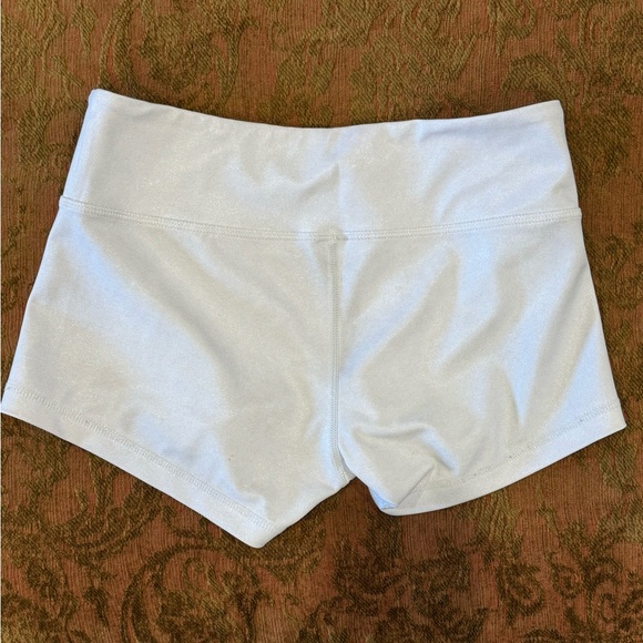 Shimmer white WOD Bottom workout shorts. Size small. - Picture 2 of 3